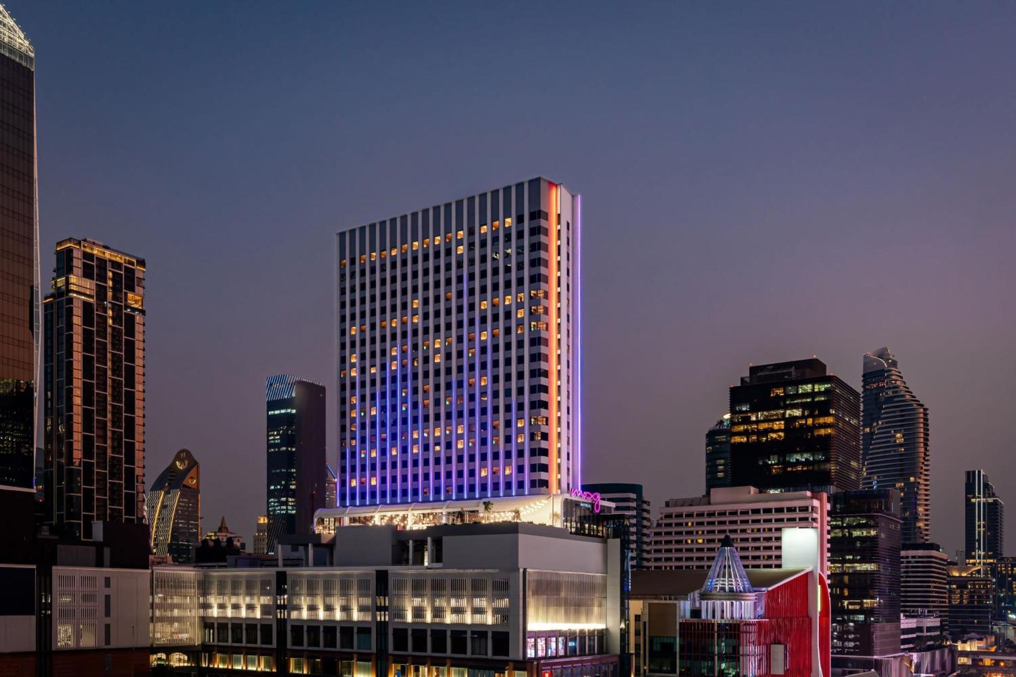 Hotel Moxy Bangkok Ratchaprasong Esterno foto